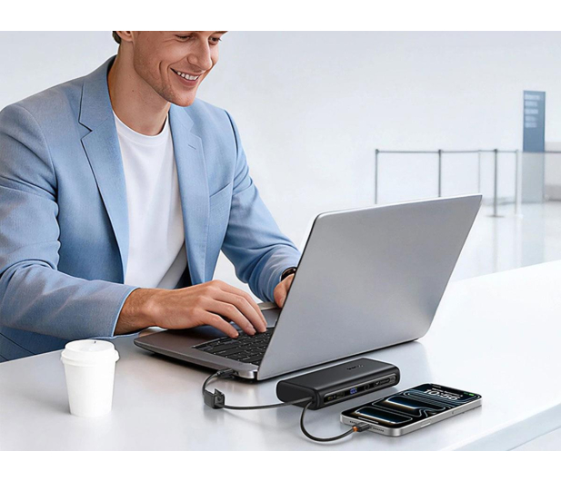 Baseus Powerbank EnerFill FC41 25000mAh 145W z wyświetlaczem - 1515776 - zdjęcie 4